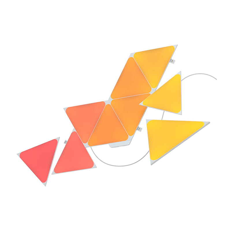 Nanoleaf Shapes Triangles Starter Kit 9 Light Panels - White Nanoleaf Shapes Triangles Starter Kit 9 Light Panels - White
